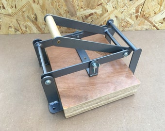 A4-size hand lino press, lino cut press, heavy duty, steel, US letter size