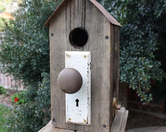 rustic bird house - Made From Reclaimed Wood