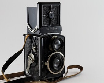 Rolleiflex "baby" 4x4 f/3.5 TLR Twin Lens Reflex with Case