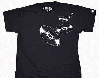 DJ Vinyl Records Mens Womens T Shirt