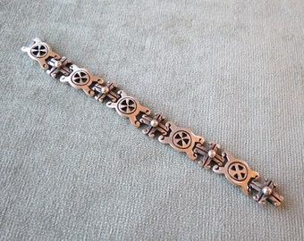 Spratling Style Mexican Bracelet / Sterling