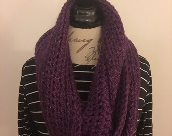 Ripley Infinity Scarf | Purple | Extra Long
