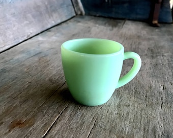Jadite Demitasse Cup Vintage from 1940s