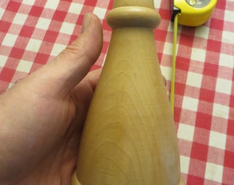 Large Wood Finial, for arts and crats or funiture, steeple, heavy, solid