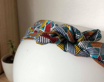 Noeur colorful Aztec patterned headband