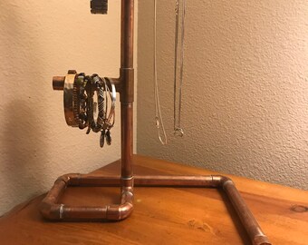 Copper Jewelry Stand