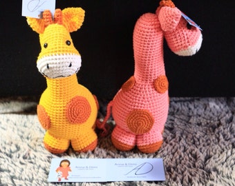 Amigurumis, stuffed, plush, animal, giraffe