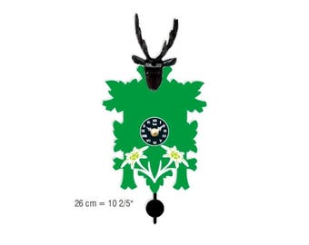 Black Forest avant-garde Cuckoo clock 12 melody Cuckoo call CuckooClocks motif 21