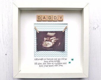 First Fathers Day Gift / Daddy To Be Gift / New Dad Gift / Daddy from the Bump / Ultrasound Gift / Baby Scan Gift / Fathers Day Gift / Daddy