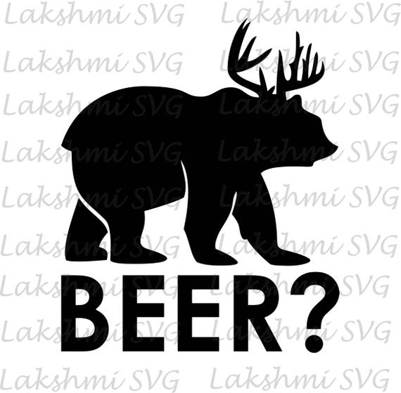Download Bear SVG Bear Silhouette Beer silhouettebeer svg Papa Bear