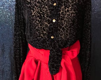 Adela Printed Blouse
