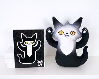 Ghost Cat - Yellow Eyes Sweetie