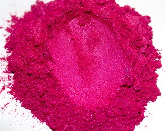 So Raspberry Mica Powder, Soap Making, Bath Bombs, Aroma Beads, Nails, Makeup, Lips. A Cosmetic Grade Mica Powder- 5 Grams, 1 oz, 2 oz