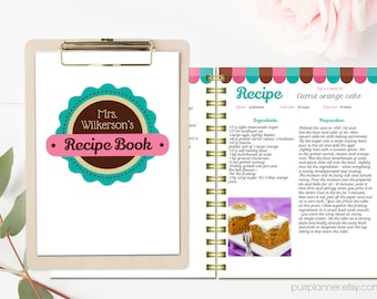 recipe binder templates