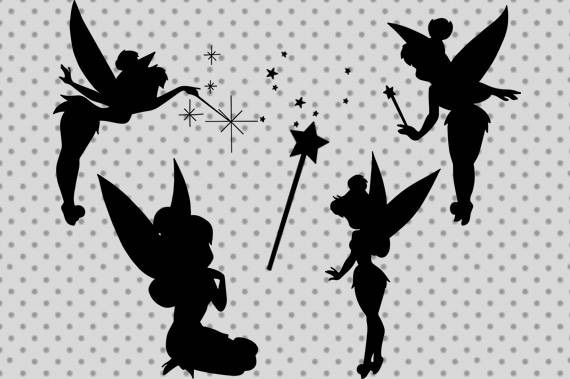 Download tinkerbell SVG dxf png eps tinkerbell cricut and