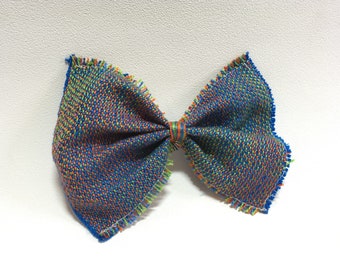 Multicolored Handwoven Bow