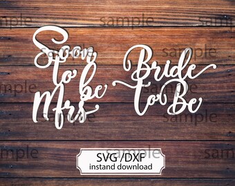 Bridal shower svg | Etsy