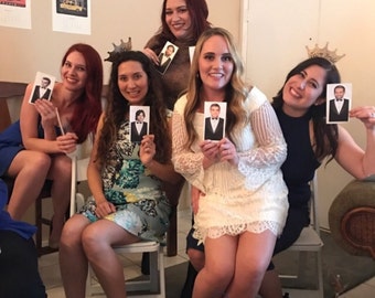 Who Has the Groom Game - Instant Printable - Download - PDF - Fun Unique Games Bridal Shower DIY PDF Wedding