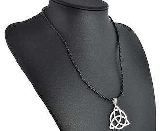 Triquetra Celtic Knot necklace