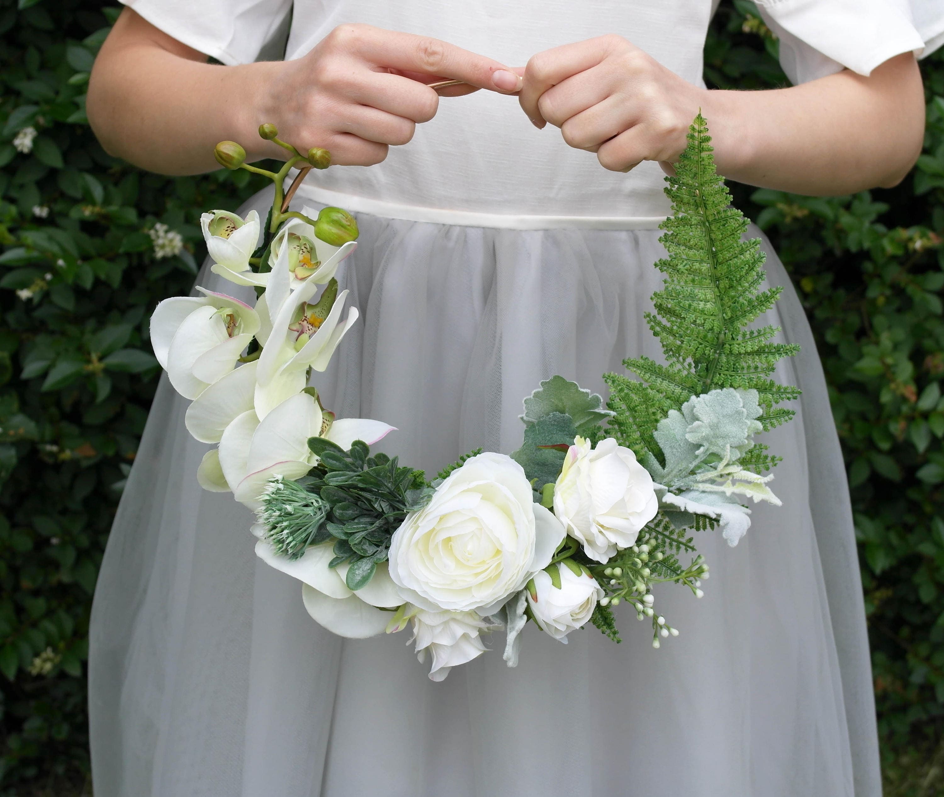 Risultati immagini per hoop bouquet