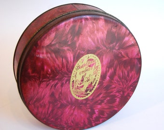 VintageBath Salts Tindeco tin