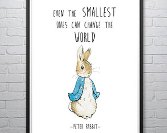 peter rabbit quote etsy