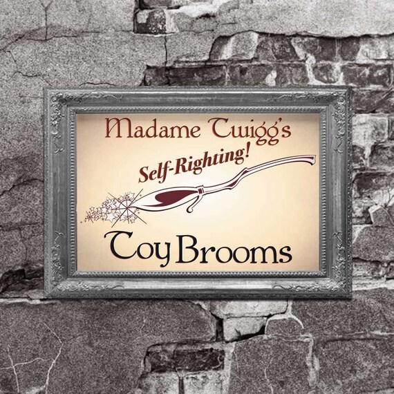 Madame Twigg's Toy Brooms Harry Potter Inspired Movie