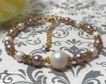 Swarovski pearl Bracelet