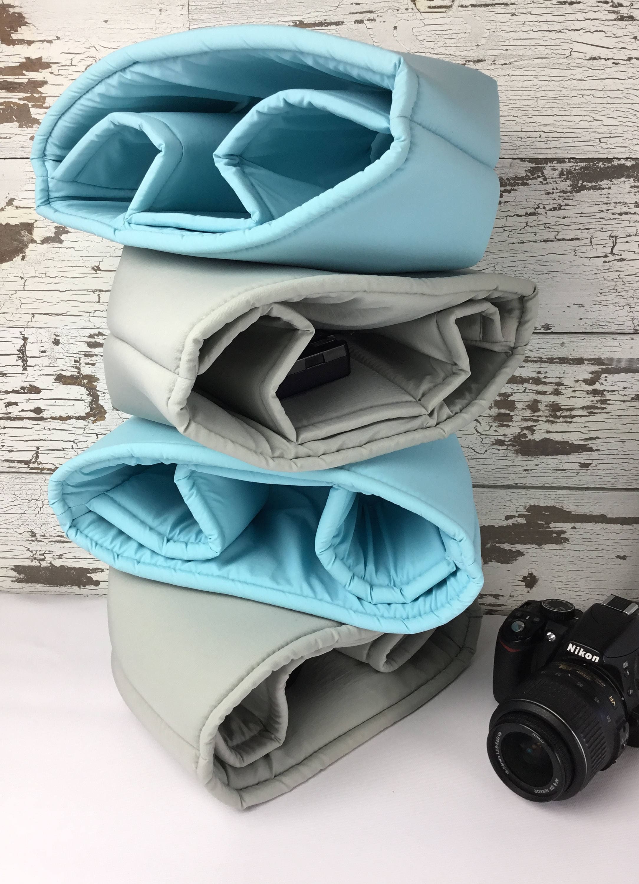 Turn your purse backpack into a Camera Bag Foam padded