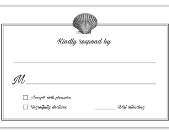 reception rsvp cards