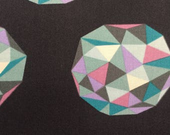The Birds and the Bees by Tula Pink Meteor Shower in Aquamarine for Free Spirit Fabrics