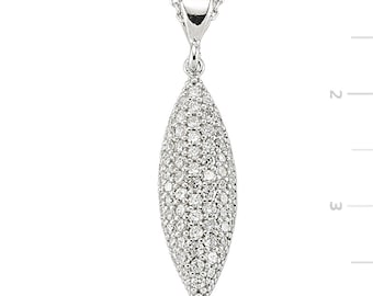 Swarovski Silver Necklace - IJ1-2089