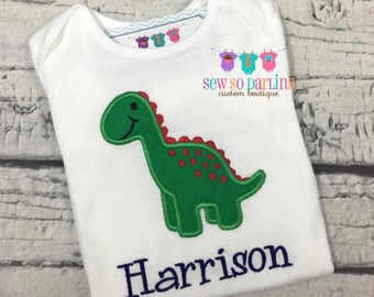 Dinosaur baby boy outfit - baby boy Dinosaur shirt - boy Dinosaur Shirt - Personalized baby boy clothes - boy dinosaur shirt - boy clothes