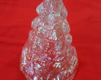 Irdescent Glass Christmas Tree