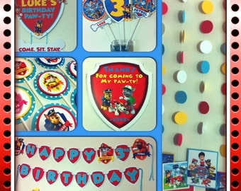 PAW PATROL - Deluxe Birthday Party Set