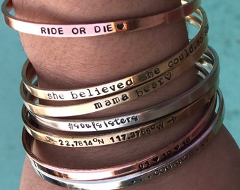 Engraved Bracelets For women, Custom Personalized Bracelet For women, Wedding Gift, Coordinate Bracelet Mothers Day Gift Mother of the Bride