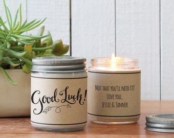 Good Luck Soy Candle | St. Patrick's Day Gift | Good Luck Gift | Best Wishes Gift | Lucky Gift | Well Wish Gift | Good Luck Candle