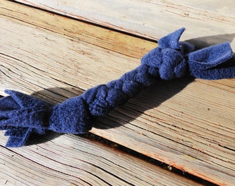 Chew Toy, Dog Toy, Upcycled Dog Toy, Dog Tug Toy - 10"