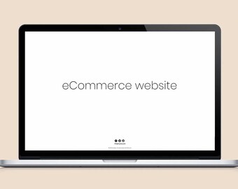 eCommerce website
