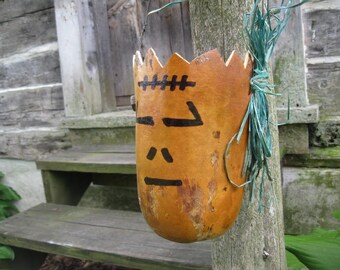 FRANKENSTEIN GOURD Halloween decoration