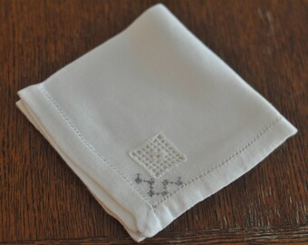 Handmade Vintage Napkins--Set of 9