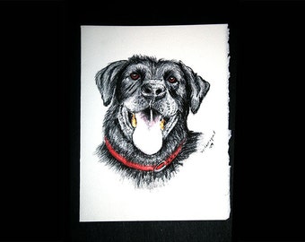 Black Lab note cards Set of 8