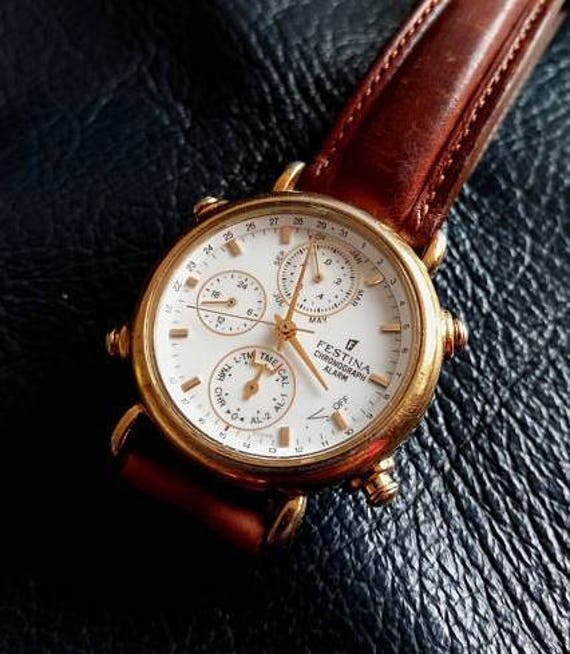 FESTINA ALARM CHRONOGRAPH Lady's Wrist Watch Festina