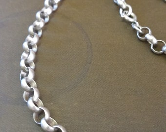 Sterling Silver 925 Belcher Chain Necklace