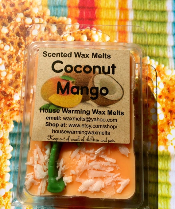 Coconut Mango Wax MeltsHouse Warming Wax Melts soy melts