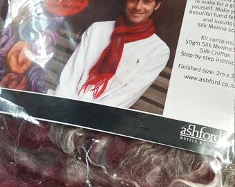 Silk & Merino Scarf kits