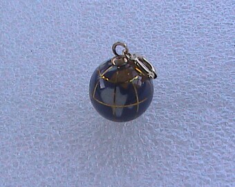 Vintage 14K Italy Globe Pendant (#1)