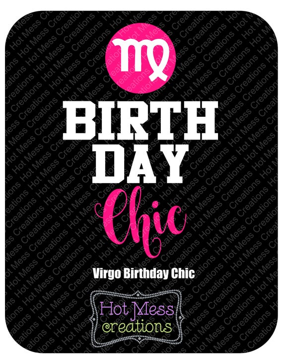 Download Virgo Birthday Chic SVG Virgo Birthday Design Birthday