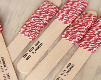 Bakers twine bianco e rosso 9m / 9m of Red and White Bakers Twine