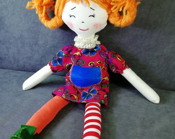 Pippi Langstrumpf-Plüsch-Spielzeug